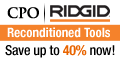 Ridgid CPO Outlet返现比较与奖励比较